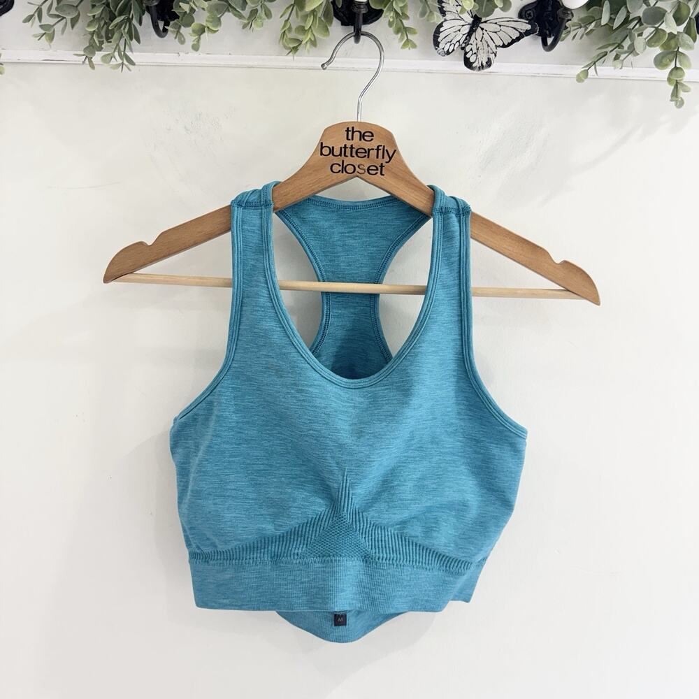 Alphalete Aero Bra in Vivid Blue Medium athletic